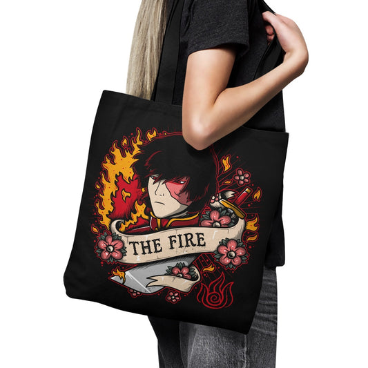 Fire Tattoo - Tote Bag