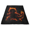 Fire Type - Fleece Blanket