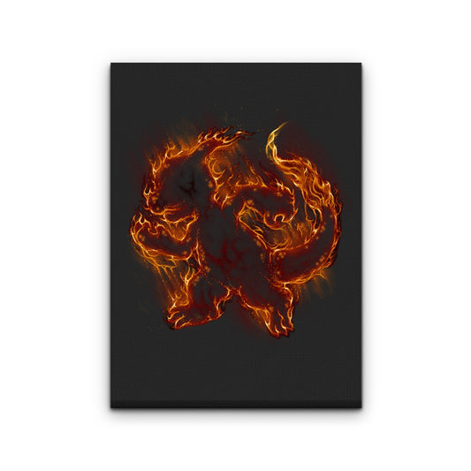 Fire Type II - Canvas Print