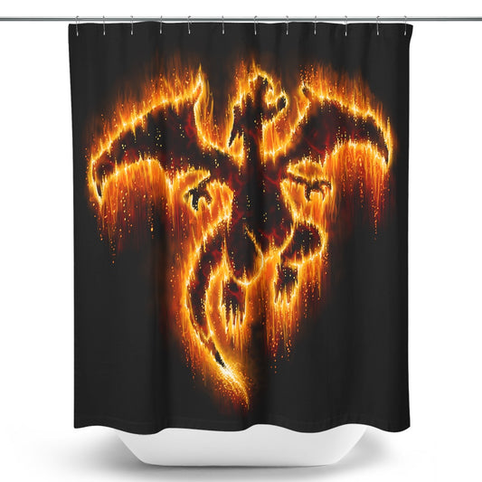 Fire Type III - Shower Curtain