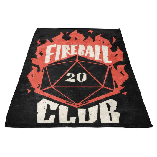 Fireball Club - Fleece Blanket