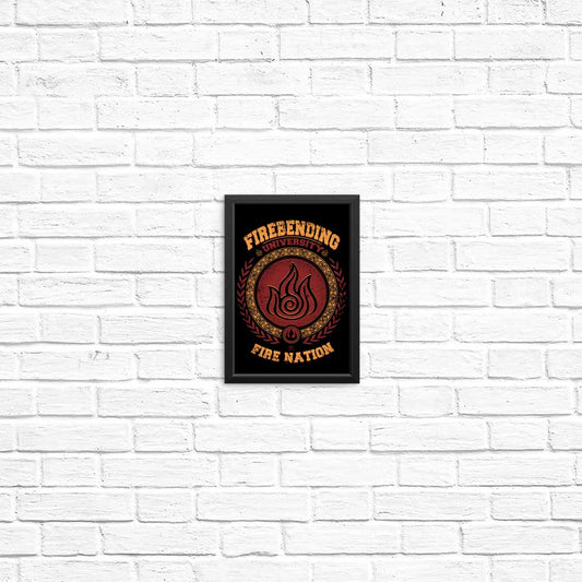 Firebending University - Posters & Prints