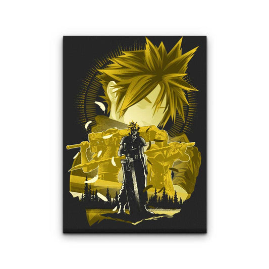 First Class Silhouette - Canvas Print