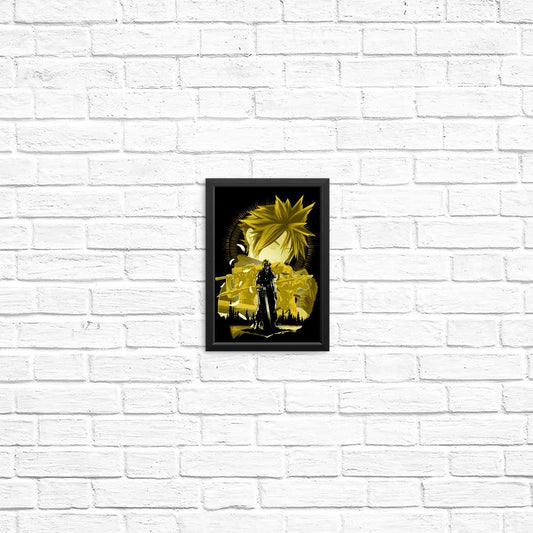 First Class Silhouette - Posters & Prints
