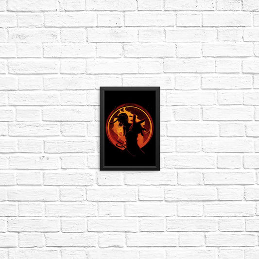 Flame Fist - Posters & Prints