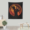 Flame Fist - Wall Tapestry