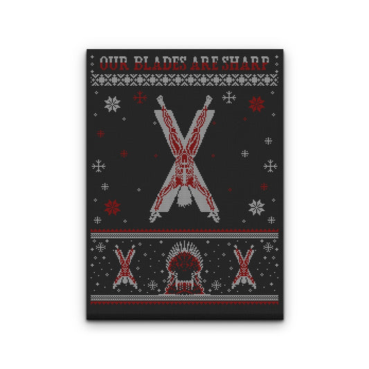 Flayed Man Sweater - Canvas Print