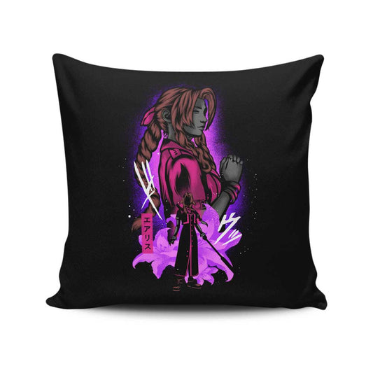 Flower Seller - Throw Pillow