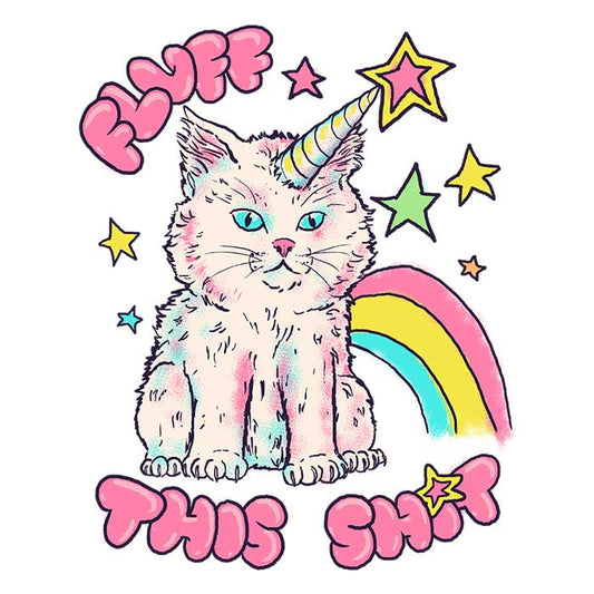 Fluff This - 3/4 Sleeve Raglan T-Shirt