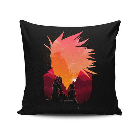 Flurry Landscape - Throw Pillow