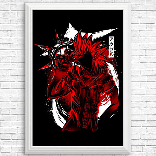 Flurry Silhouette - Posters & Prints