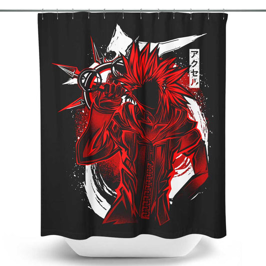 Flurry Silhouette - Shower Curtain