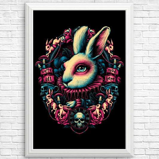 Follow the White Rabbit - Posters & Prints