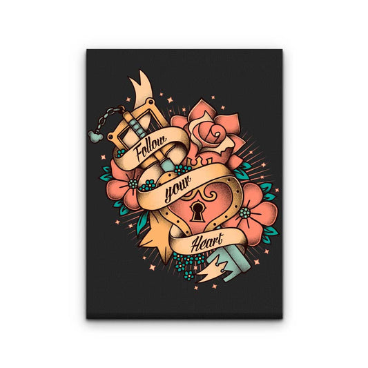 Follow Your Heart - Canvas Print