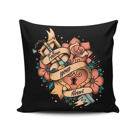 Follow Your Heart - Throw Pillow