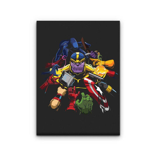 For a Drop of Blood - Canvas Print