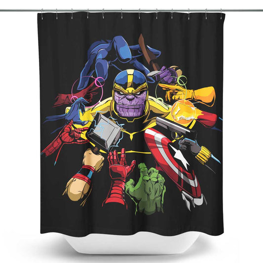 For a Drop of Blood - Shower Curtain