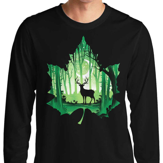 Forest Deer - Long Sleeve T-Shirt