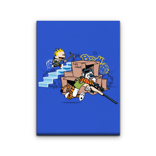 Fort Night - Canvas Print