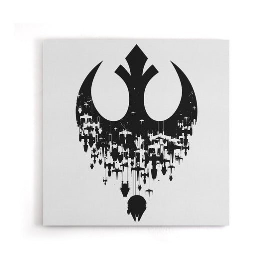 Fractured Rebellion (Alt) - Canvas Print