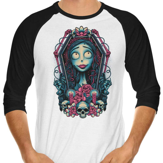 Framed Bride - 3/4 Sleeve Raglan T-Shirt