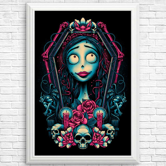 Framed Bride - Posters & Prints