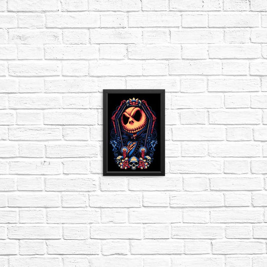 Framed Pumpkin King - Posters & Prints