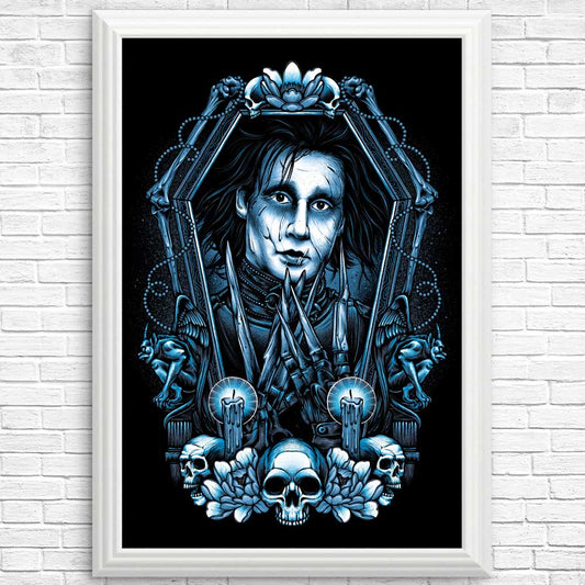 Framed Scissors - Posters & Prints