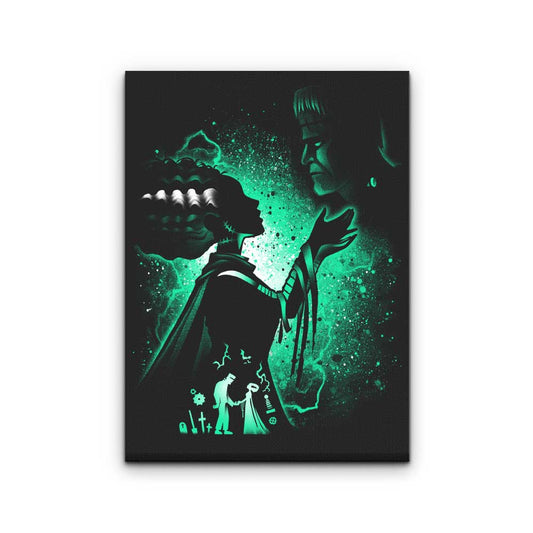Frankenstein's Bride - Canvas Print