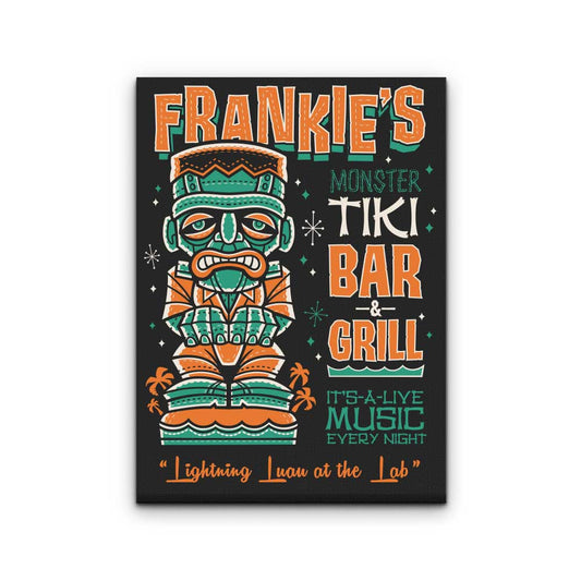 Frankie Tiki - Canvas Print