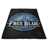 Free Blue - Fleece Blanket