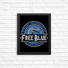 Free Blue - Posters & Prints