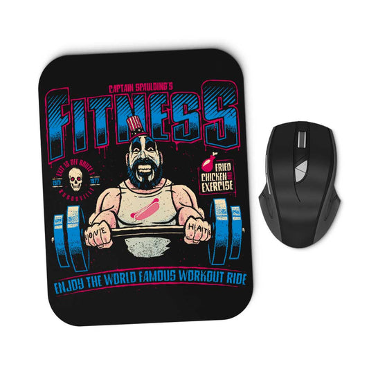 Fried Chicken and Exercise - Mousepad