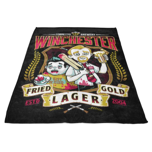 Fried Gold Lager - Fleece Blanket
