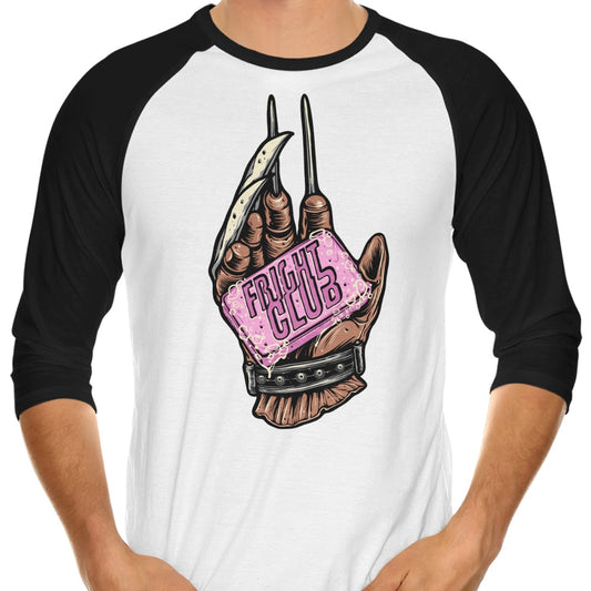 Fright Club - 3/4 Sleeve Raglan T-Shirt