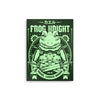 Frog Knight - Metal Print