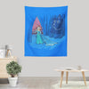Frozen in Space and Time - Wall Tapestry