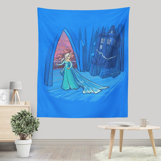 Frozen in Space and Time - Wall Tapestry