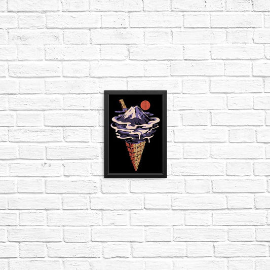 Fuji Ice Cream - Posters & Prints