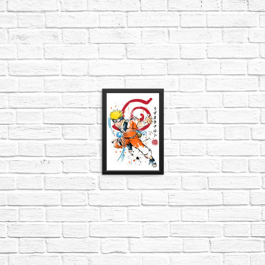 Fury of the Rasengan - Posters & Prints