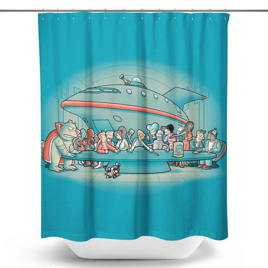 Future Dinner - Shower Curtain