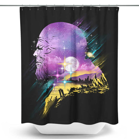 Galactic Titan - Shower Curtain