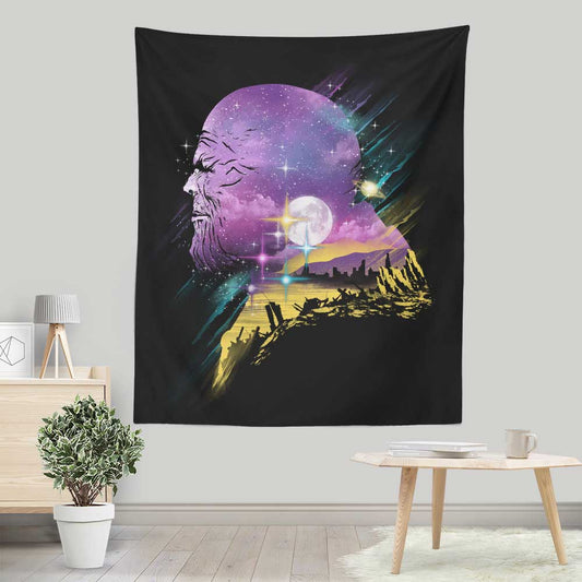 Galactic Titan - Wall Tapestry