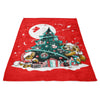 Galaxy Christmas - Fleece Blanket