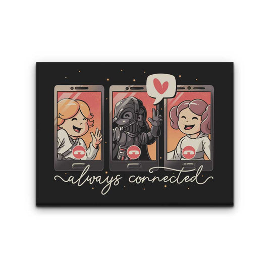 Galaxy Connected - Canvas Print