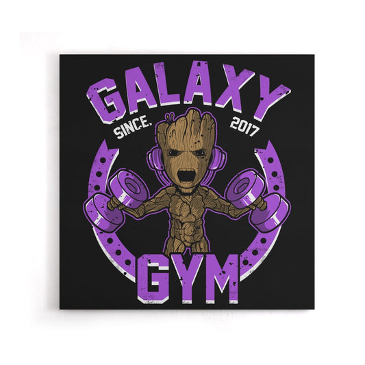 Galaxy Gym - Canvas Print