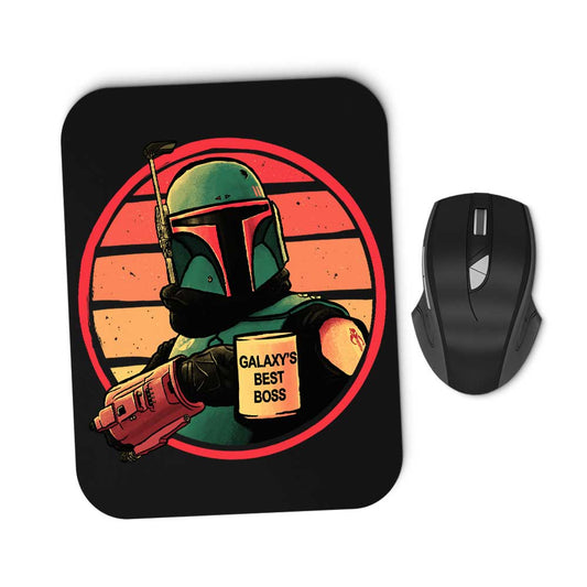 Galaxy's Best Boss - Mousepad