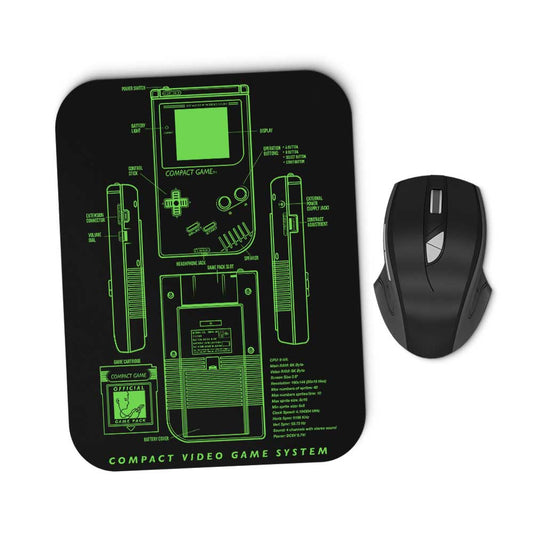 Game Kid - Mousepad