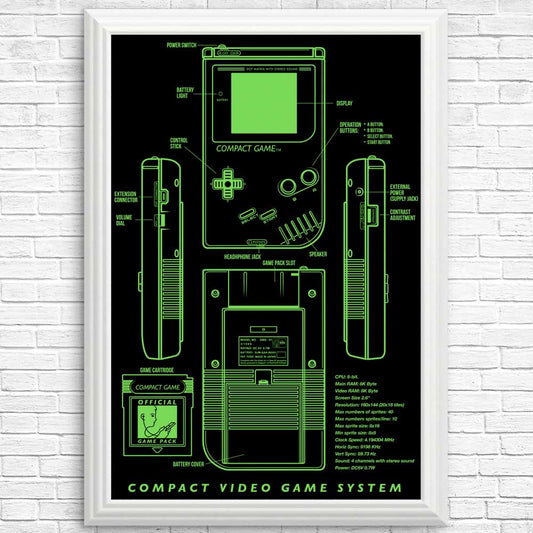 Game Kid - Posters & Prints