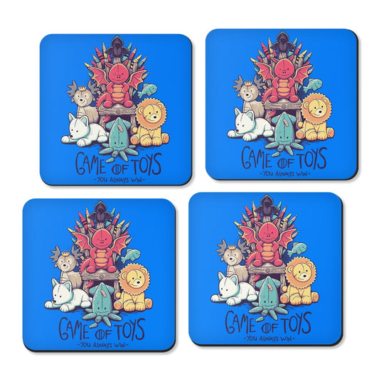 Game of Toys - Coasters